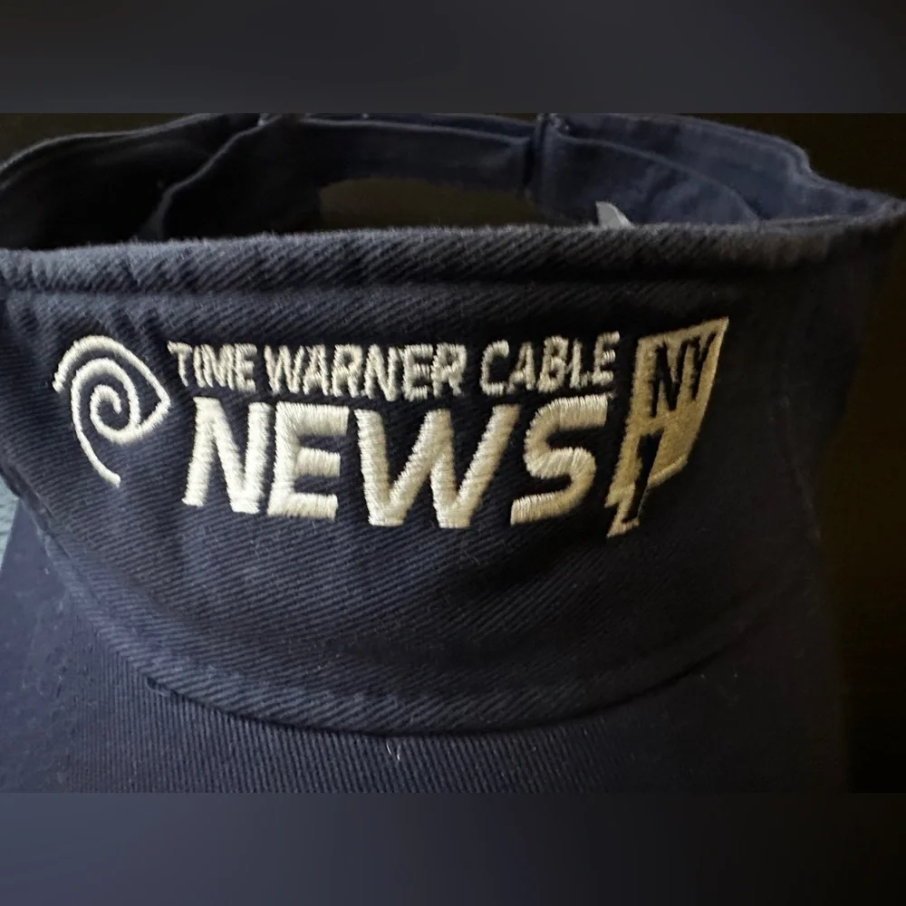 Time Warner Cable News NY1 News blue visor